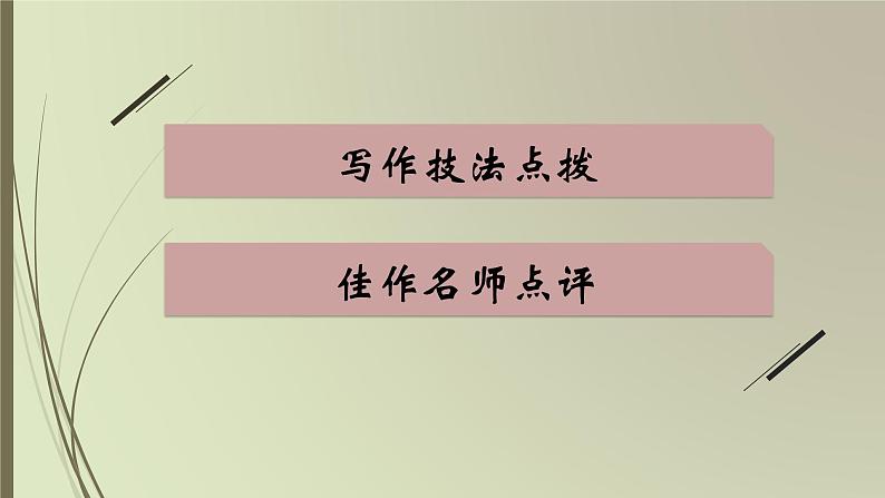 初中语文中考复习--作文训练--结构与语言课件PPT第2页
