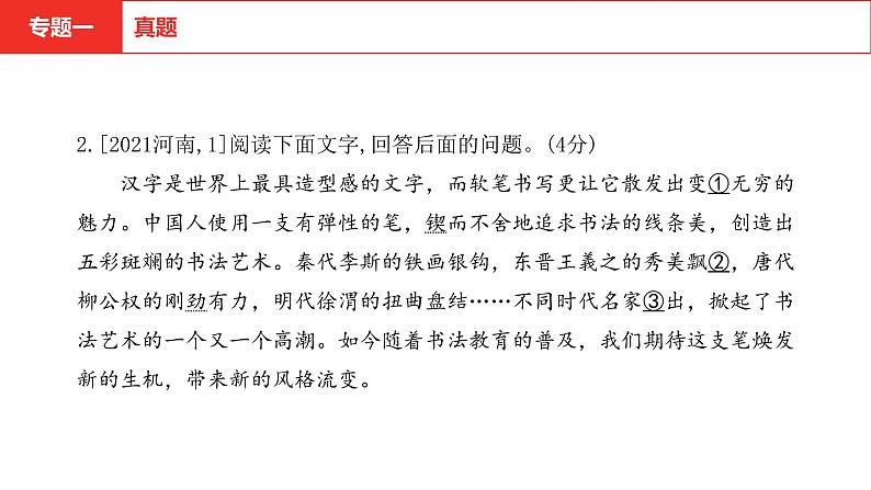 专题 字音、字形 专项复习课件 2022年中考语文复习第3页
