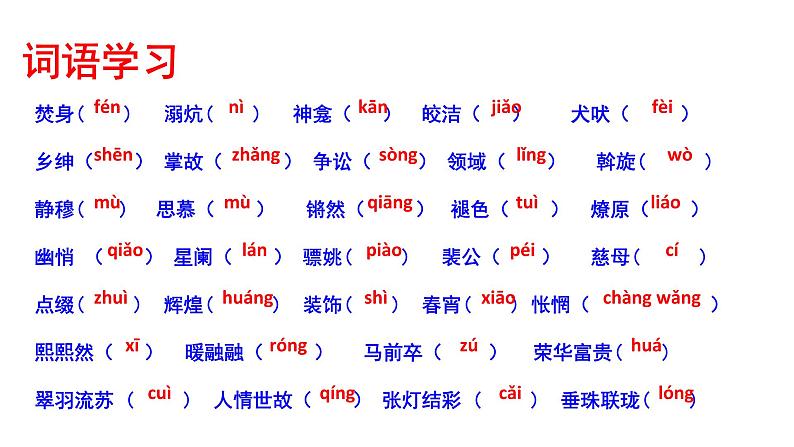 部编版八年级语文下学期----《灯笼》课件第8页