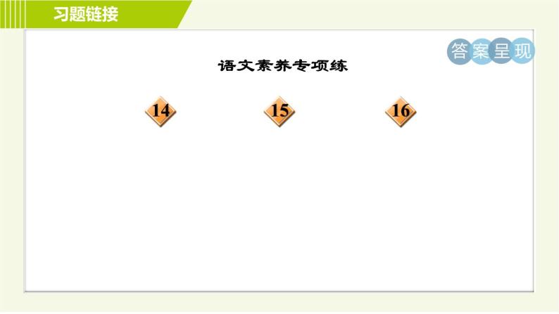 人教五四制六年级下册语文 第6单元 19. 好的故事 习题课件04