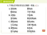 人教版七年级下册语文 第4单元 14. 叶圣陶先生二三事 习题课件
