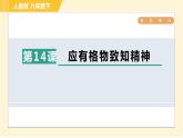 人教版八年级下册语文 第4单元 习题课件