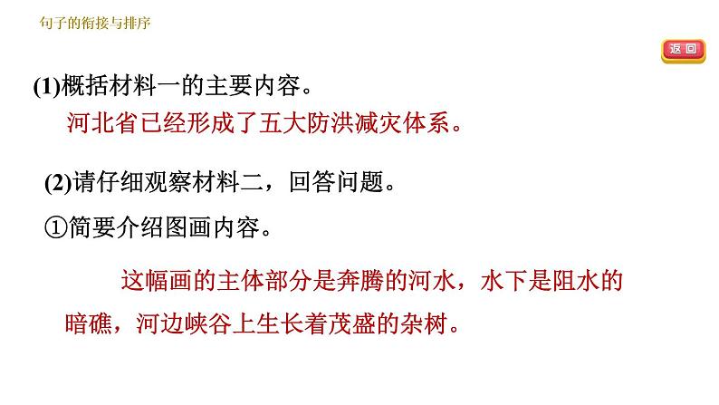 人教版七年级下册语文 期末专题训练 专题四　语言综合运用 习题课件04