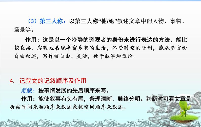 中考语文记叙文阅读课件PPT04