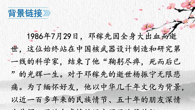 部编版七年级下册第1课《邓稼先》课件PPT07