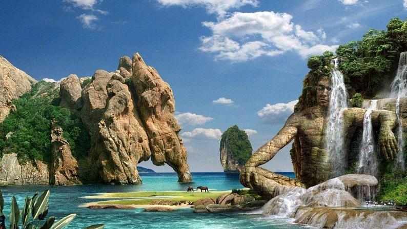 人教部编版八年级语文下册第20课《一滴水经过丽江》精品实用课件06