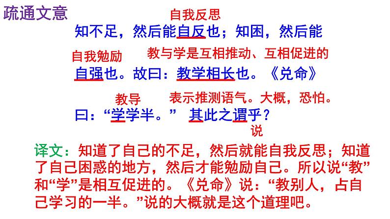 人教部编版八年级语文下册第22课《礼记二则——虽有嘉肴》精品实用课件第8页