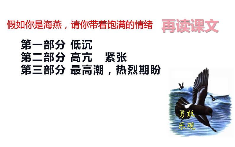 人教版（部编版）初中语文九年级下册  4.海燕   课件07