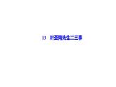 13　叶圣陶先生二三事 讲练课件—贵州省毕节市七年级语文下册部编版