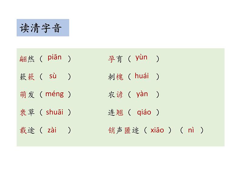 部编版八年级语文下册课件----5 大自然的语言第6页