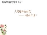 部编版九年级语文下册课件----《梅岭三章》