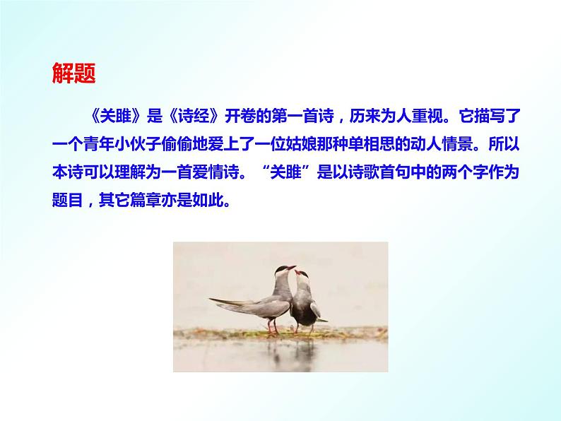 第12课《关雎》八年级语文下册同步课件（部编版）08