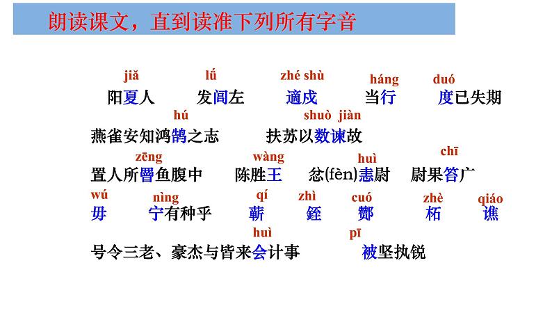 陈涉世家 课件（共45张PPT）第7页