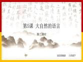 第5课《大自然的语言》（第二课时） 课件+教案+练习+学案
