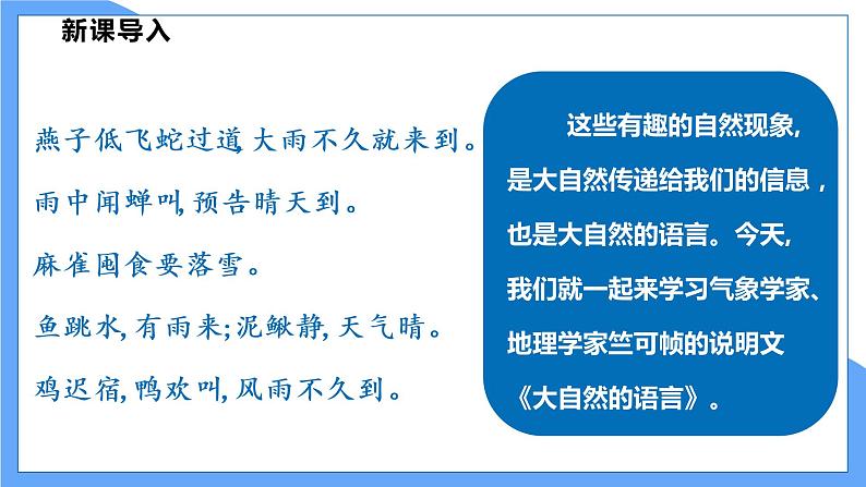 第5课 大自然的语言--八下2单元（共2课时）第5页