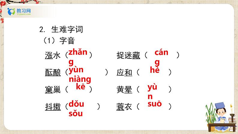 部编版语文七年级上册第一单元 1.《春》教学设计+同步课件+同步练习06