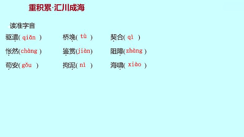 2022 人教版语文 九年级下册 第 四 单 元 第16课﹡驱遣我们的想象 课件03