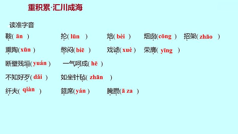 2022 人教版语文 九年级下册 第 二 单 元 第8课﹡蒲柳人家（节选） 课件第3页