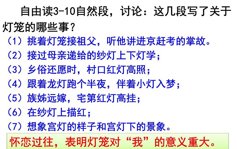 部编版八下语文部编版《灯笼》ppt第5页