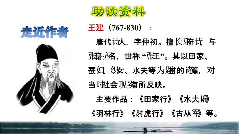 4.古诗三首品读释疑课件第三课时第3页