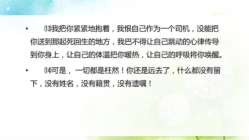 专题11 直接与间接抒情、人称的变化 课件PPT+教案08