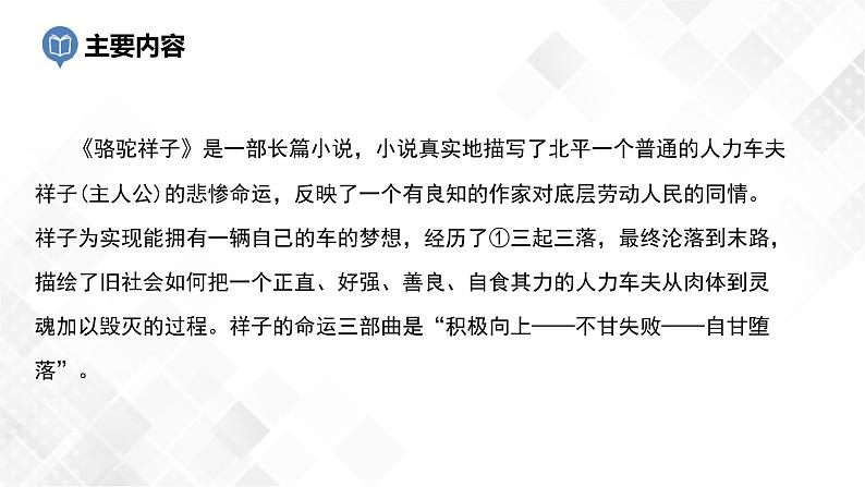 第3篇：《骆驼祥子》课件第5页