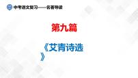 第9篇：《艾青诗选》-中考语文名著导读 课件+练习