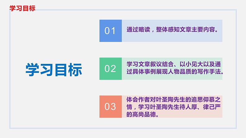14叶圣陶先生二三事-2021-2022学年七年级语文下册课件（共43张PPT）03