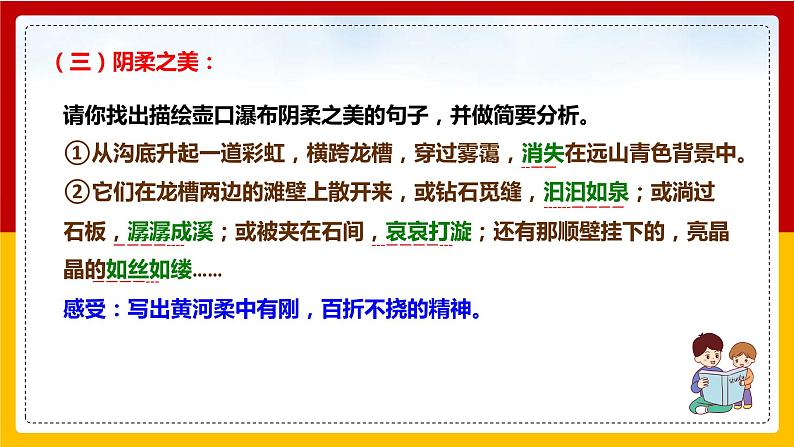 第17课《壶口瀑布》（第二课时）课件+教案+练习+学案PPT08