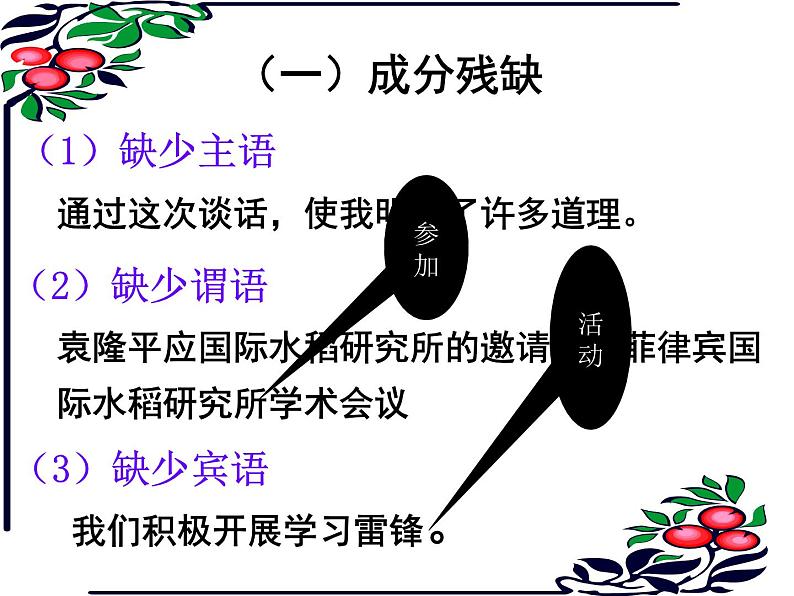 2022年中考语文二轮专题复习：语文病句辨析与修改第4页