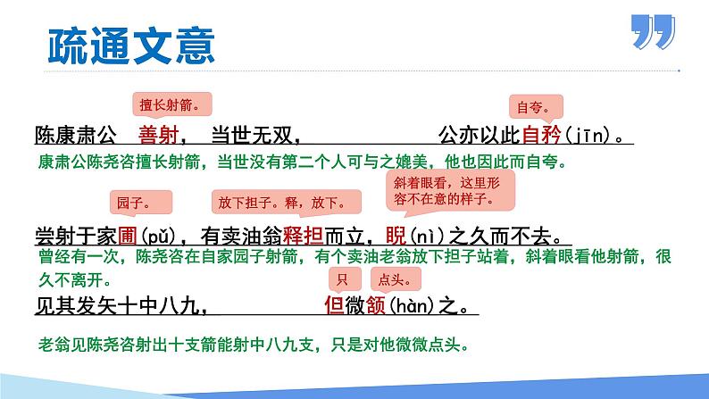 部编版七年级语文下册--13 卖油翁-课件07