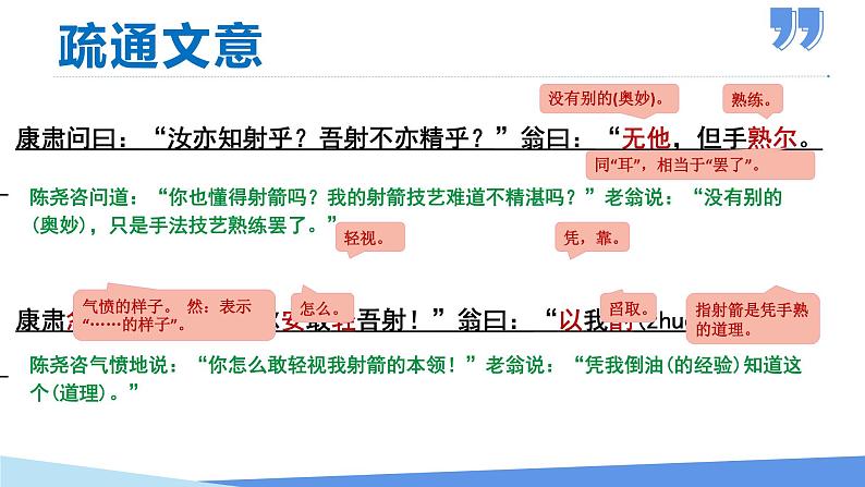 部编版七年级语文下册--13 卖油翁-课件08