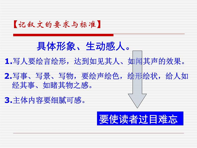 中考语文作文复习--具体细致课件02