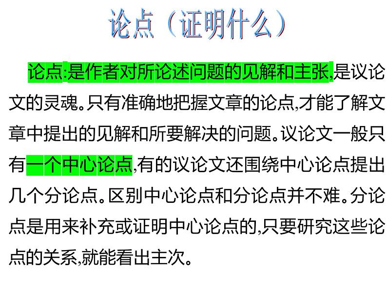 2022年中考语文二轮专题复习课件：议论文阅读理解考点讲解（共64张PPT）04
