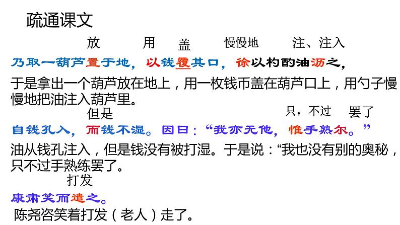 第13课《卖油翁》课件（22张PPT）2021-2022学年部编版语文七年级下册第7页