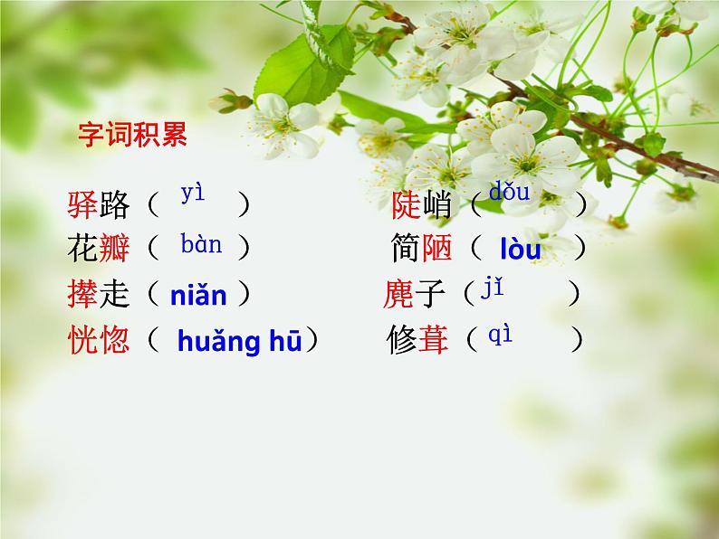 第15课《驿路梨花》课件（共21张ppt）2021-2022学年部编版语文七年级下册第5页