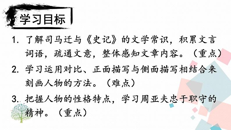 人教部编版 (五四制)语文八年级上册 24 周亚夫军细柳【教学课件】第2页