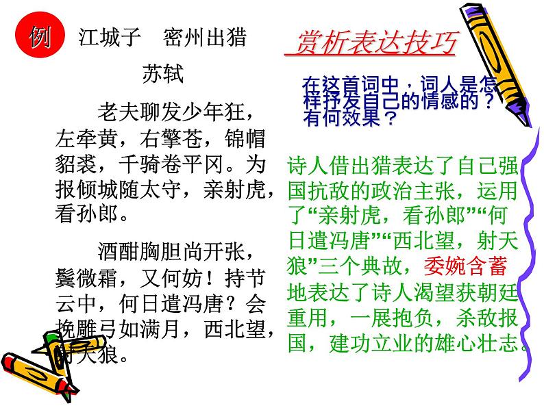 古诗词鉴赏方法指导   课件（共18张ppt）2022年中考语文一轮复习第7页
