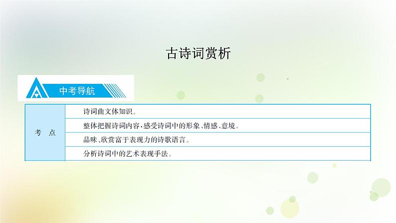 17.语文-第二部分  古诗文阅读与赏析-古诗词赏析第3页