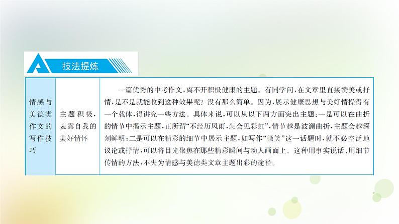 26.语文-第四部分 作文-专题三  描写亲情  歌颂美德第7页