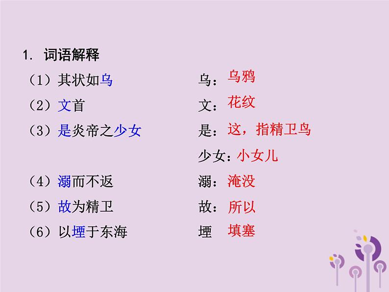 中考语文二轮复习文言文阅读《山海经两篇》课件（含答案）第3页