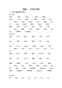 专题一  字音与字形【复习必备】