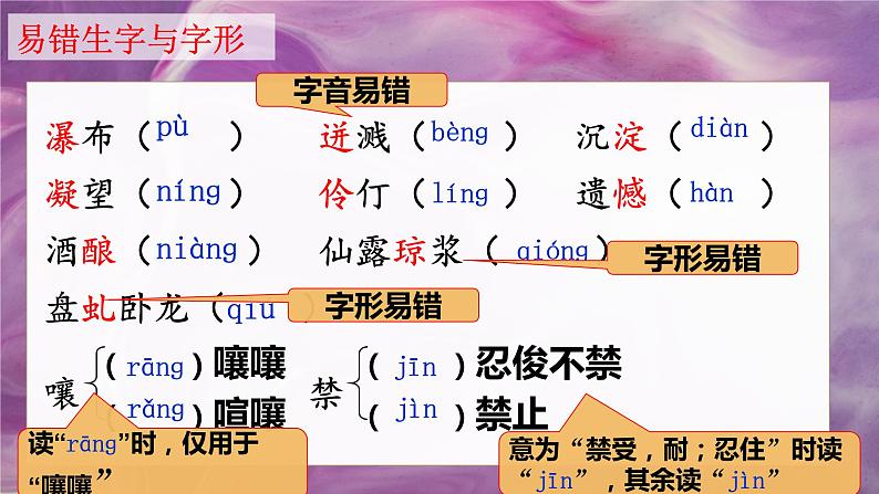 第18课《紫藤萝瀑布》课件（共22页）2021-2022学年部编版语文七年级下册第3页