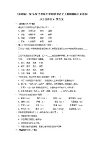 人教部编版九年级下册6 变色龙精练