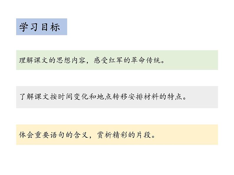 部编版七年级语文下册----6 老山界 （教学课件）02