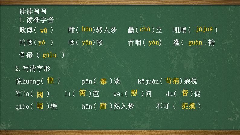 部编版七年级语文下册----6《老山界》课件05