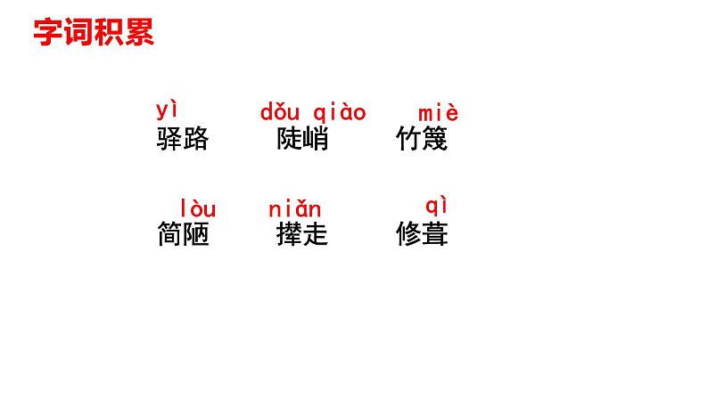 部编版七年级语文下册----第15课《驿路梨花》-课件第7页