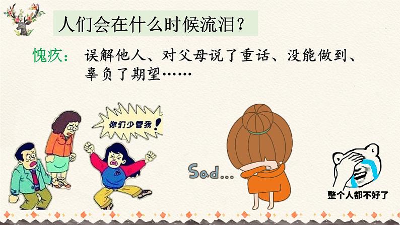 部编版语文中考二轮复习 中考语文作文指导：以“眼泪”为话题课件（共24张PPT）05