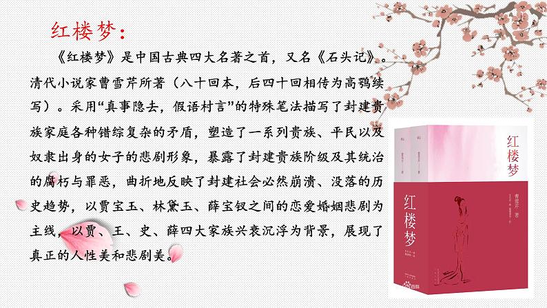 2022年中考语文复习专题讲座课件★★名著导读——《红楼梦》(共19张PPT)02