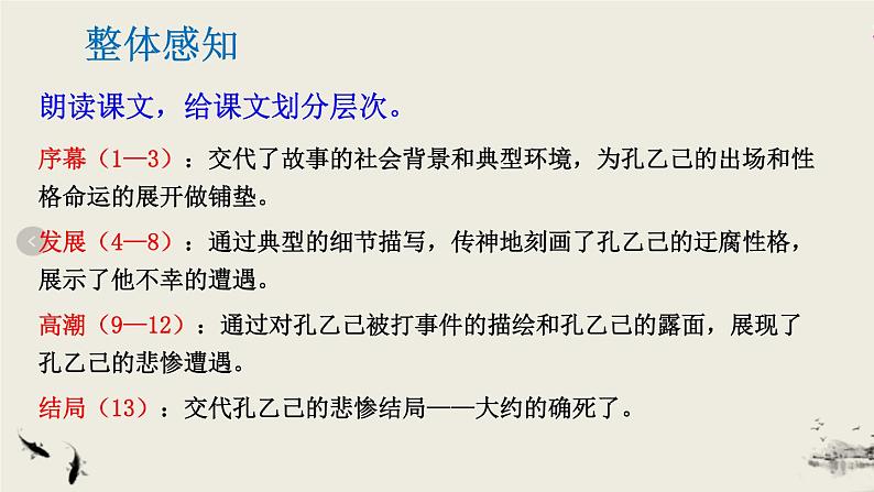 部编版九年级下册 第二单元 5《孔乙己》课件第8页